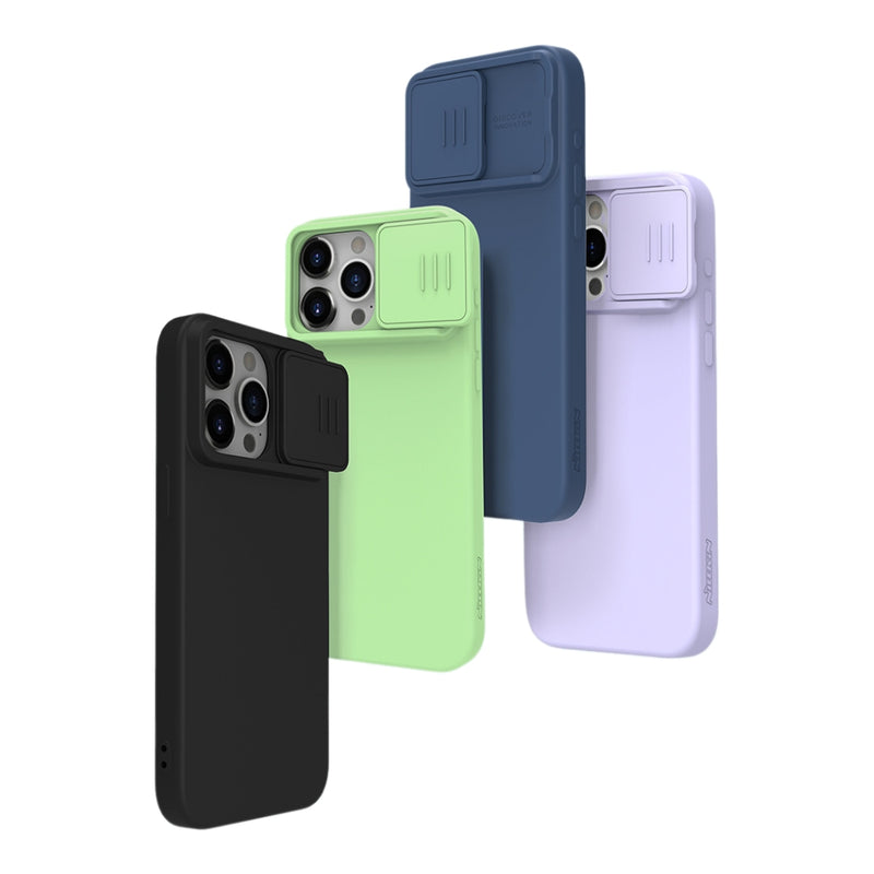 Load image into Gallery viewer, Apple iPhone 15 Pro/Max - NILLKIN CamShield Liquid Silicone Phone Case
