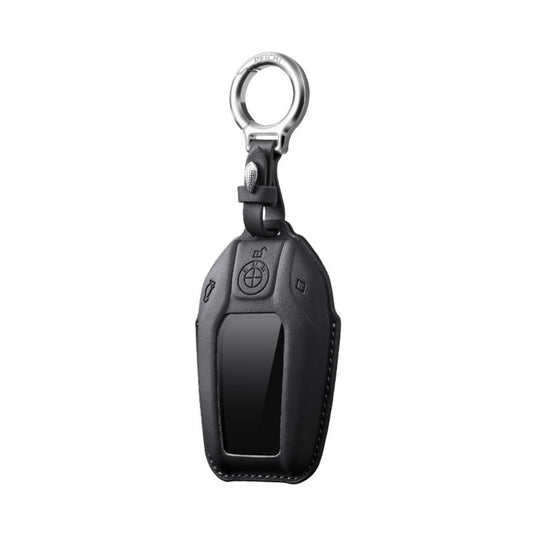 BMW Leather Car Key Protective Case For 1, 2, 3, 5, 7 Series, X1, X3, X5, X6, X7, ix1, ix40, ix50, i8