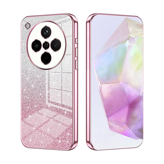 OPPO Find X8 Pro - Soft TPU Electroplated Transparent Shiny Color Stylish Shockproof Case