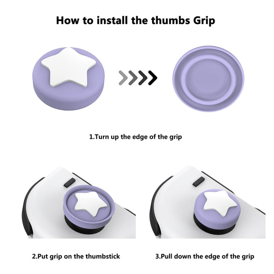 Nintendo Switch 2 (2025) - Cute Cartoon Silicone Joy-con Thumb Grips (One Set)