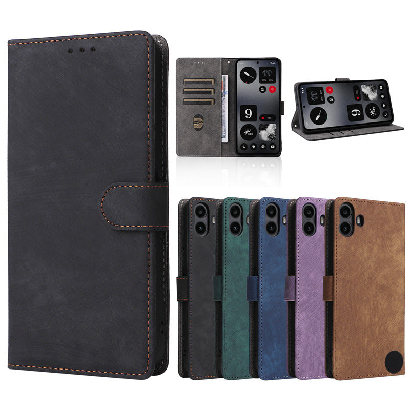 Load image into Gallery viewer, [With Card Slot][With Lanyard] Nothing CMF Phone 2 Pro Multi Functional Buckle Flap Wallet Series Case
