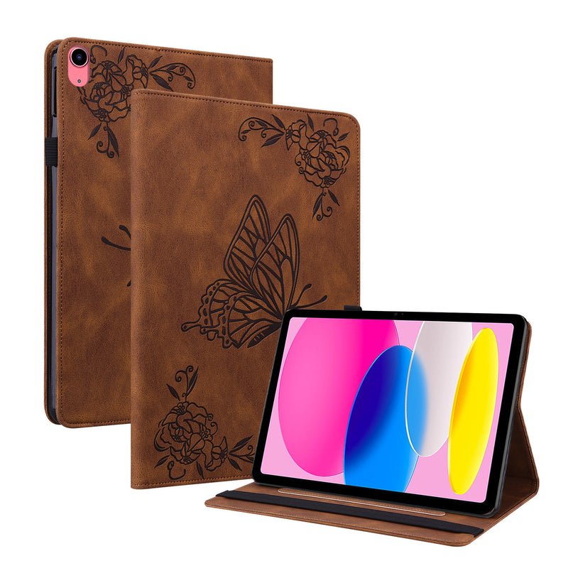 Load image into Gallery viewer, Apple iPad 7/8/9 10.2&#39;&#39; 7th Gen (2019/2020/2021) Flower Printed Full Cover Flip Case
