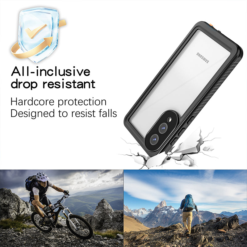 Load image into Gallery viewer, [FS Series] Samsung Galaxy S25 Edge - Redpepper Full Covered Waterproof Heavy Duty Tough Armor Case
