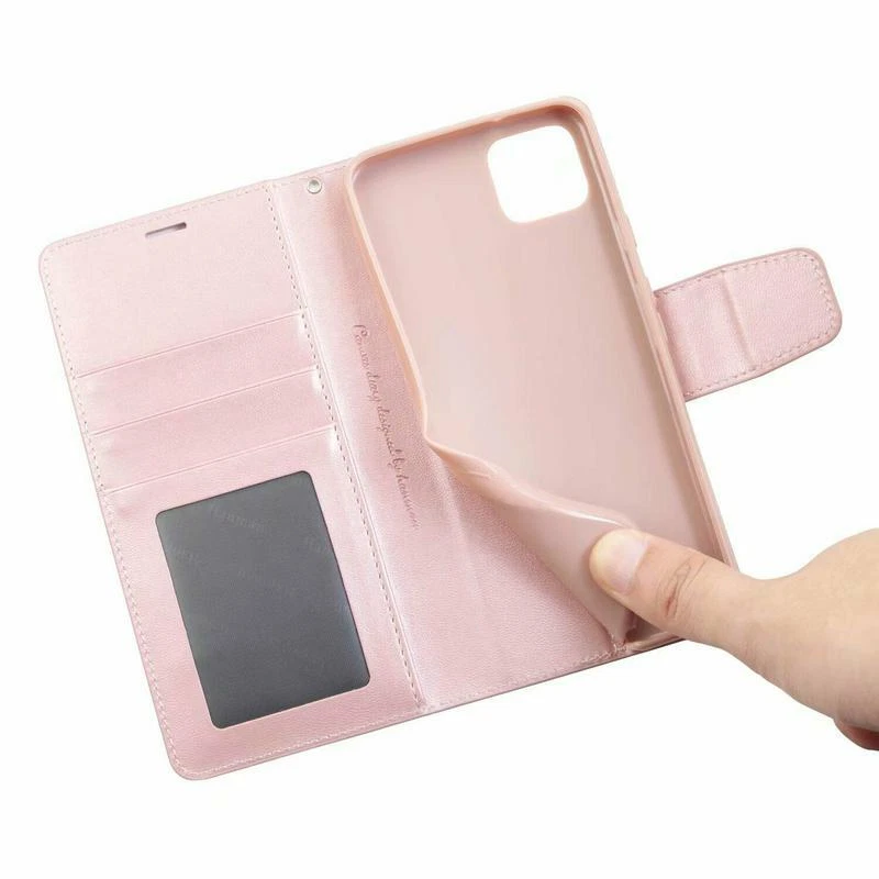 Load image into Gallery viewer, Apple iPhone 17/Air/Pro/Max - Hanman Mill Premium Quality Flip Wallet Leather Case
