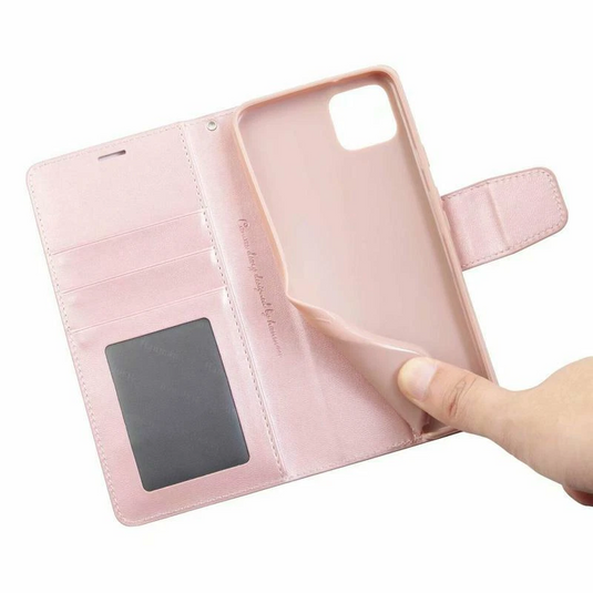 Apple iPhone 17/Air/Pro/Max - Hanman Mill Premium Quality Flip Wallet Leather Case