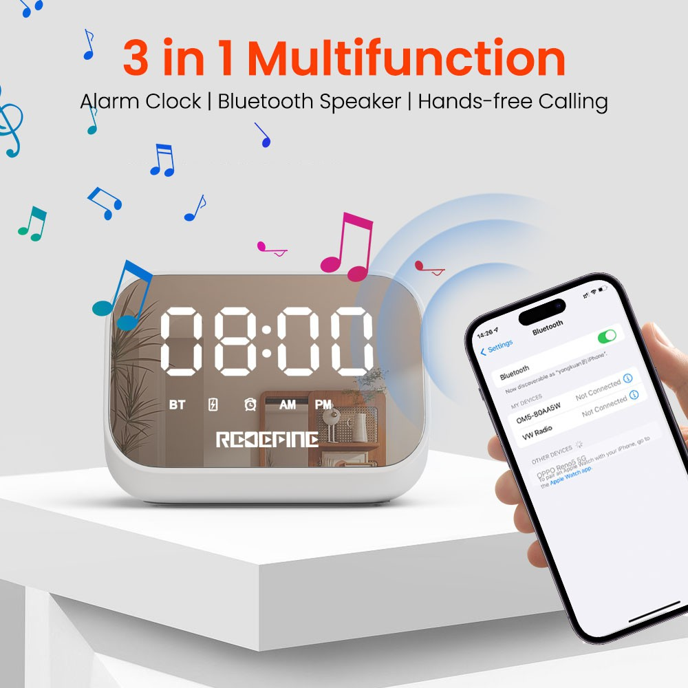 REDEFINE Beewave Bluetooth Speaker & Clock - i-Station Mobile Phone & Electronic Device Repair and Accessories