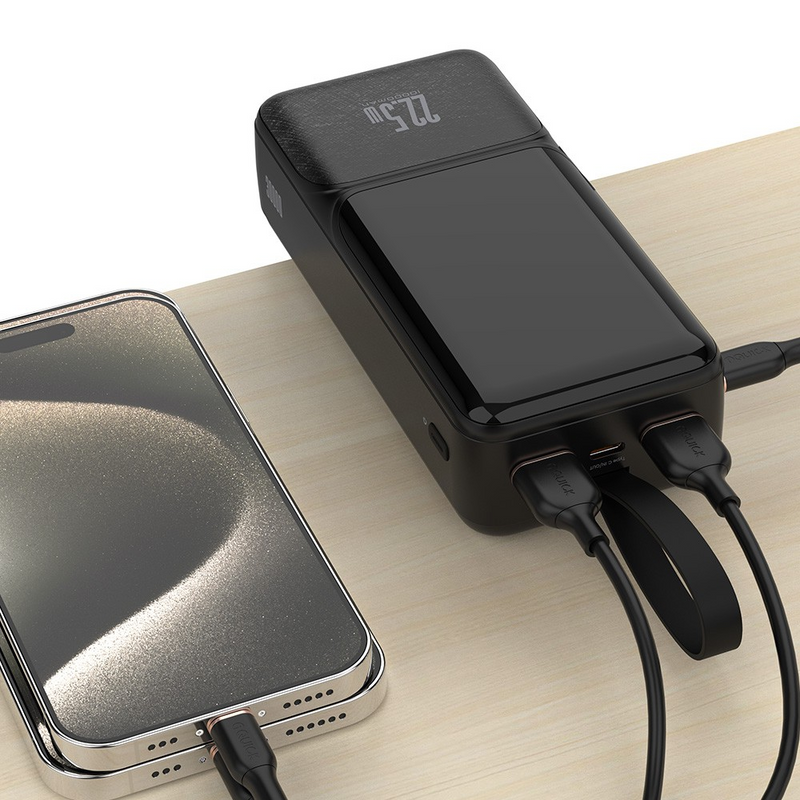 Load image into Gallery viewer, iQuick POWER SQUARE 0 Digital Display Power Bank 30000mAh 22.5W
