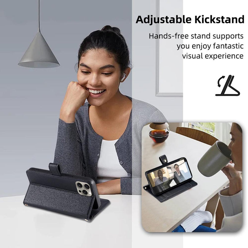 Load image into Gallery viewer, [Built-in Card Slot][With Lanyard]  OnePlus Nord 4 Leather Flip Shockproof Wallet Series Case
