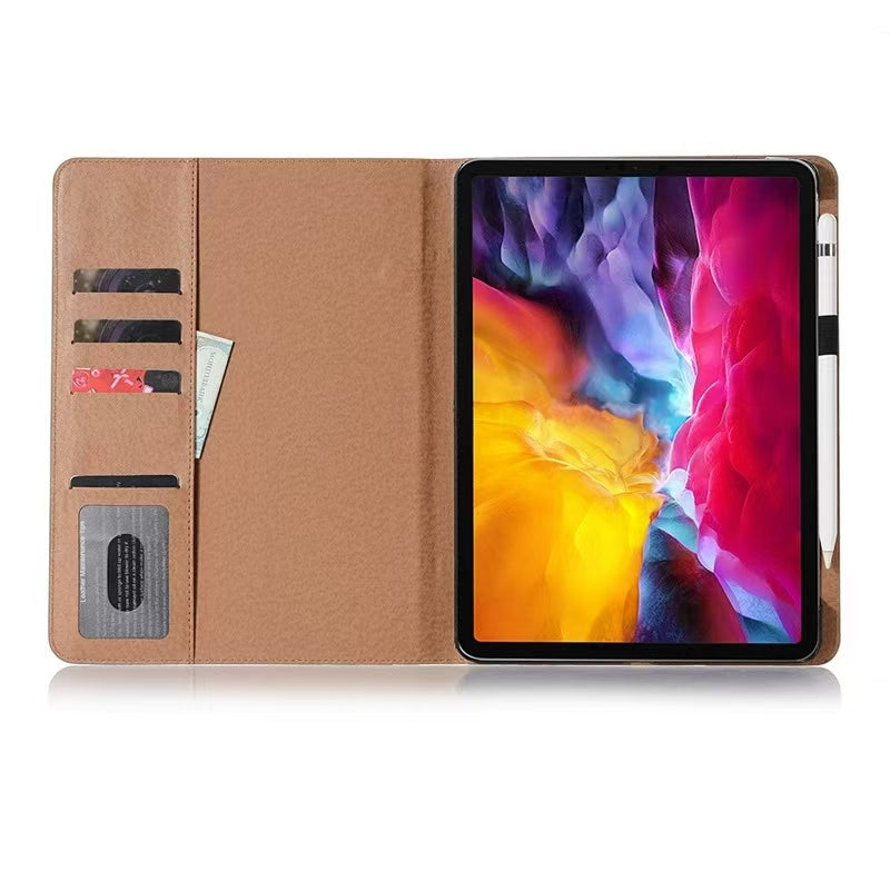 Load image into Gallery viewer, Apple iPad Pro 10.5-inch 2nd Gen (2017) Leather Shockproof Book Style Flip Tablet Case
