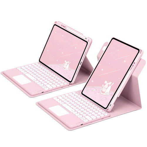 [Detachable] Apple iPad Pro 11-inch 1st/2nd/3rd/4th Gen (2018/2020/2021/2022) Magnetic Touch Wireless Keyboard Case