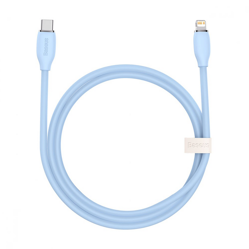 Load image into Gallery viewer, Baseus Jelly Liquid Silica Gel Fast Charging Data Cable Type-C to iP 20W 1.2m
