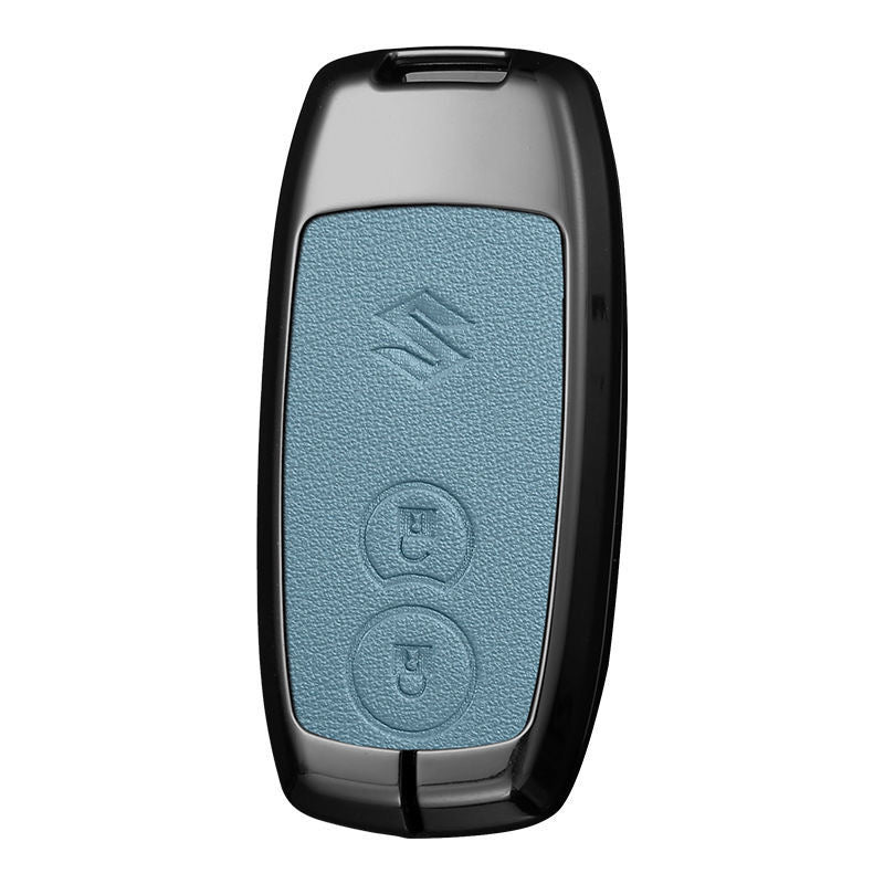 Load image into Gallery viewer, Suzuki Zinc Alloy PU Leather Car Key Fob Case Cover For SX4, Vitara
