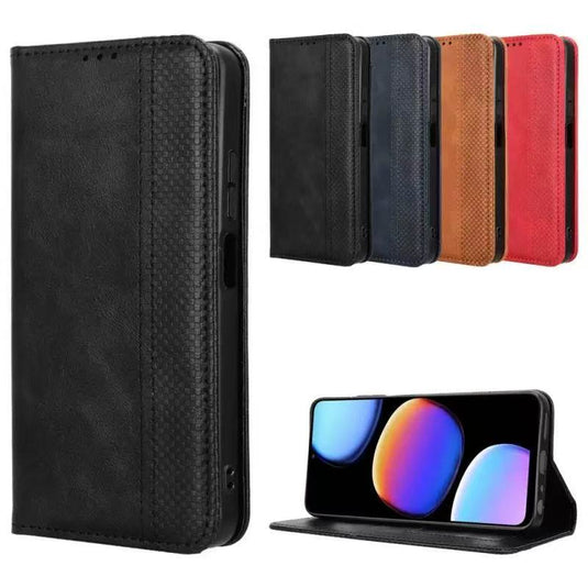 ZTE Nubia V80 Max Wallet Flip Leather Case with Card Slots - i-Station Mobile Phone & Electronic Device Repair and Accessories