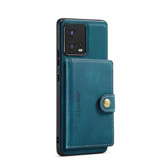 [With Card Slot] Motorola Moto S30 Pro Detachable Card Holder Leather Shockproof Wallet Series Case