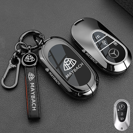 Maybach Stylish with Cool Shockproof Car Key Fob Protective Case Cover For S400, S480, S500, S560, S580, S600, S650, S680, GLS - i-Station Mobile Phone & Electronic Device Repair and Accessories