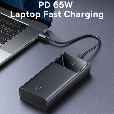 Baseus Star-Lord Digital Display Fast Charging Power Bank 20000mAh 65W - i-Station Mobile Phone & Electronic Device Repair and Accessories