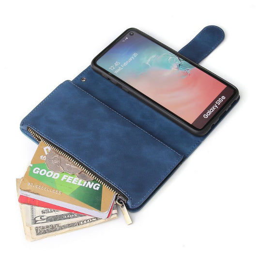 [With Card Slot] Doogee S98 PU+TPU Shockproof Wallet Series Case With Lanyard