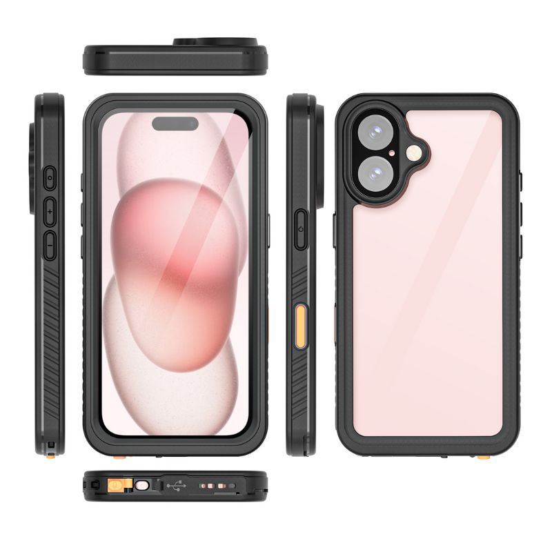 Load image into Gallery viewer, [FS Series] Apple iPhone 16 - Redpepper Full Covered Waterproof Heavy Duty Tough Armor Case
