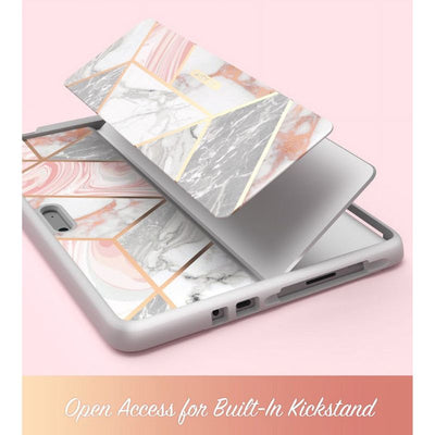 [With Pen Slot] Microsoft Surface Pro 11 - iBlason TPU Soft Frame Slim Glitter Marble Shockproof Case - i-Station Mobile Phone & Electronic Device Repair and Accessories