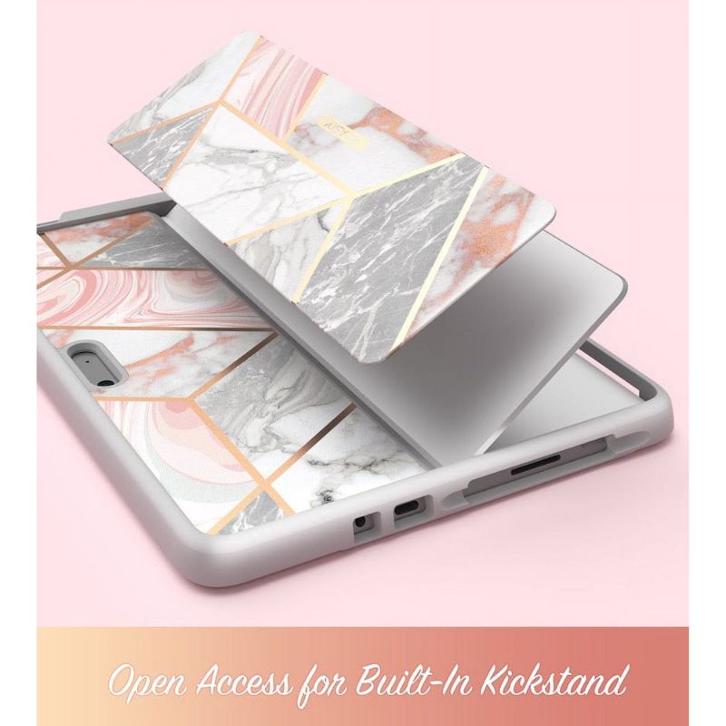 [With Pen Slot] Microsoft Surface Pro 11 - iBlason TPU Soft Frame Slim Glitter Marble Shockproof Case - i-Station Mobile Phone & Electronic Device Repair and Accessories