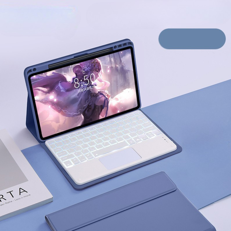 Load image into Gallery viewer, [Detachable] Infinix Xpad 11&quot; 2024 (X1101) Touchpad Wireless Bluetooth Keyboard Case With Pen Slot - i-Station Mobile Phone &amp; Electronic Device Repair and Accessories
