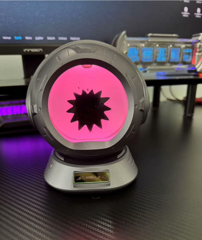 Load image into Gallery viewer, Magnetic Fluid Speaker, Dancing Ferrofluid Music Rhythm Lamp, 360° Surround Sound Touch Wireless Bluetooth Speaker Living Room Desktop - i-Station Mobile Phone &amp; Electronic Device Repair and Accessories
