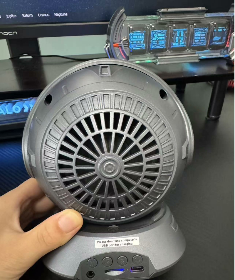 Load image into Gallery viewer, Magnetic Fluid Speaker, Dancing Ferrofluid Music Rhythm Lamp, 360° Surround Sound Touch Wireless Bluetooth Speaker Living Room Desktop - i-Station Mobile Phone &amp; Electronic Device Repair and Accessories
