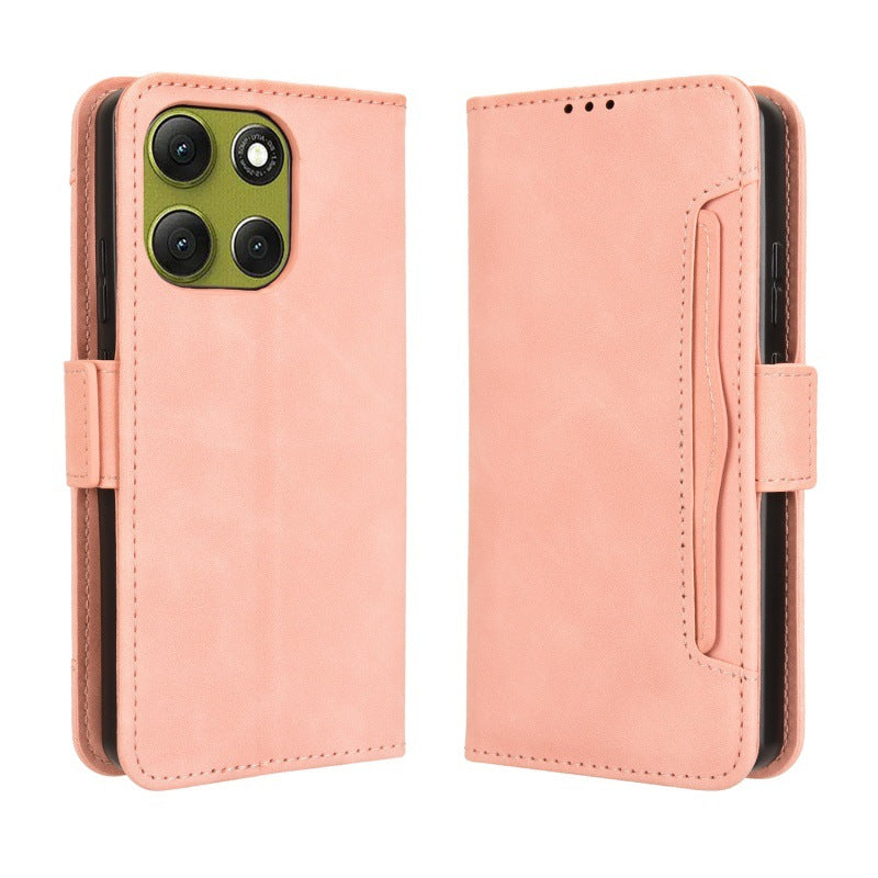 [With Card Slot] Motorola Moto G86/Power - Multi-functional Business Leather Shockproof Wallet Case - i-Station Mobile Phone & Electronic Device Repair and Accessories