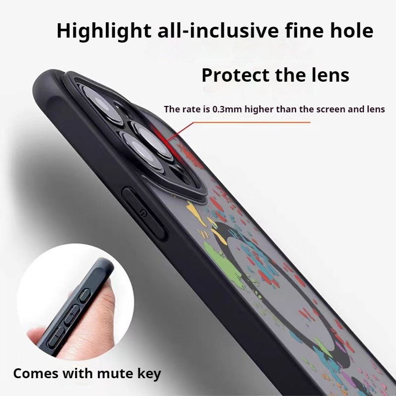 Load image into Gallery viewer, [Magsafe Comptible] Apple iPhone 14/Pro/Pro Max/Plus Colorful Paint Matte Shockproof Fashion-Forward Series Case
