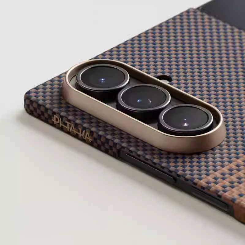 Load image into Gallery viewer, [Magsafe Compatible] Samsung Galaxy Z Fold 7 PITAKA Ultra-Thin Aramid Fiber Kevlar Woven Case
