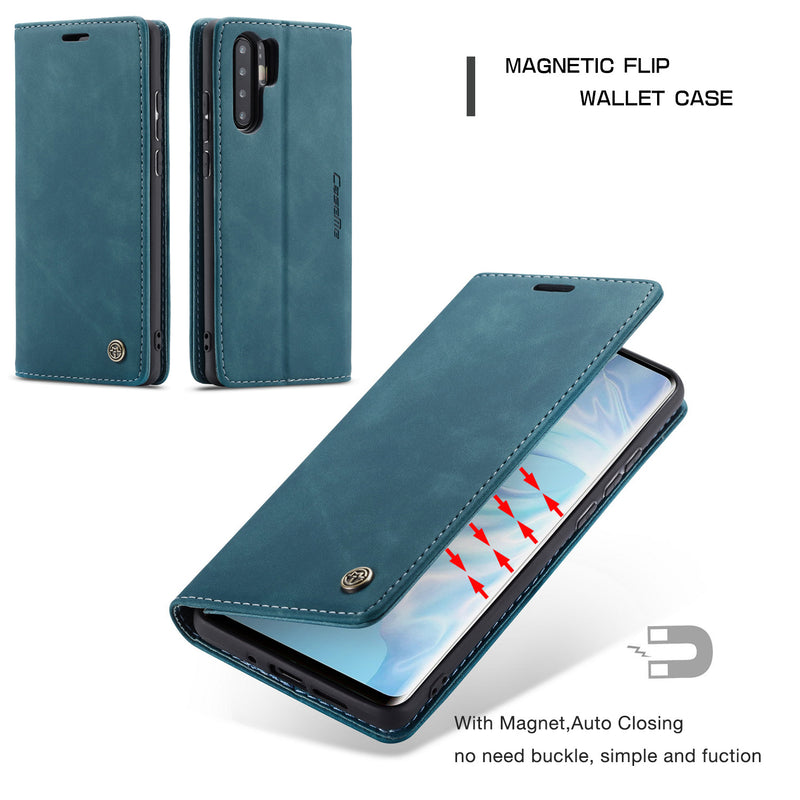 Load image into Gallery viewer, [With Card Slot] Huawei Mate 30/Pro Multi-Functional Leather Flip Shockproof Wallet Case
