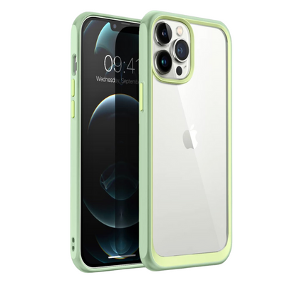 Apple iPhone 13/Mini/Pro/Pro Max Transparent Slim Protection Hybrid Shockproof Essentials Series Case - i-Station Mobile Phone & Electronic Device Repair and Accessories