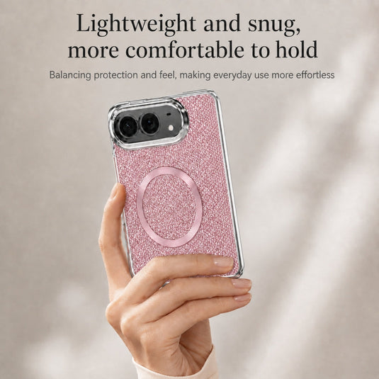 Apple iPhone Duo - Glitter Powder Magnetic Integrated Film Phone Case - Polar Tech Australia