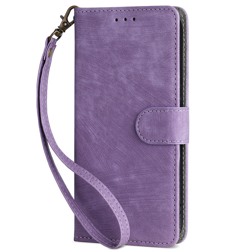 Load image into Gallery viewer, Sony Xperia 10 VI - Business PU Leather Wallet Series Stand Case With a lanyard
