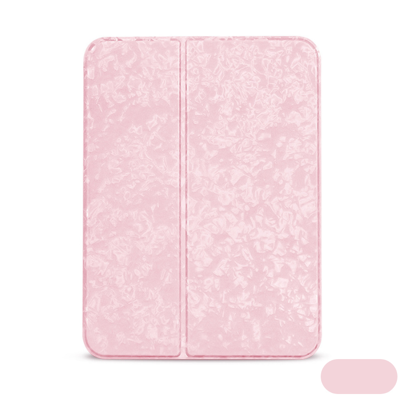 Load image into Gallery viewer, [Built-in Pen Slot] Apple iPad Mini 6/7 8.3&#39;&#39; 6/7th Gen (2021/2024) Shell Pattern Leather Transparent Protective Case
