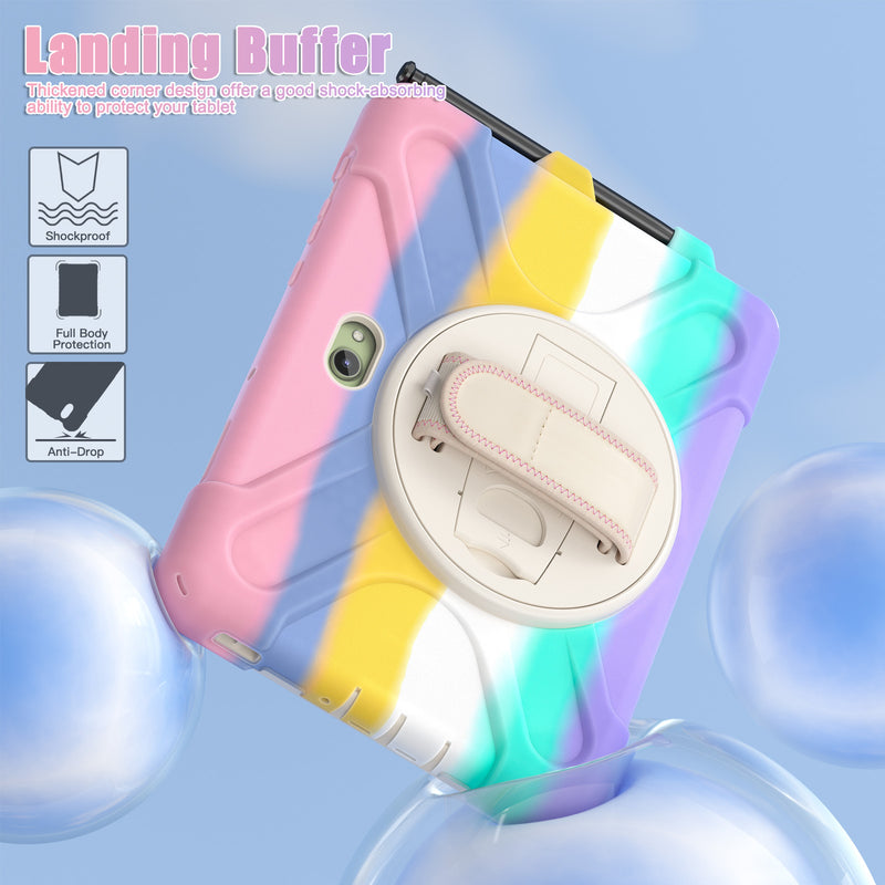 Load image into Gallery viewer, Samsung Galaxy Tab Active Pro / Active 4 Pro / Active 5 Pro Series - Heavy Duty 360 Degree Rotate Stand Hand Strap Case With Shoulder Strap - i-Station Mobile Phone &amp; Electronic Device Repair and Accessories
