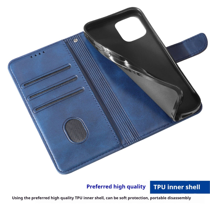 Load image into Gallery viewer, [With Card Slot] OPPO Reno11 / Pro - Leather Material Flip Cover Shockproof Phone Case
