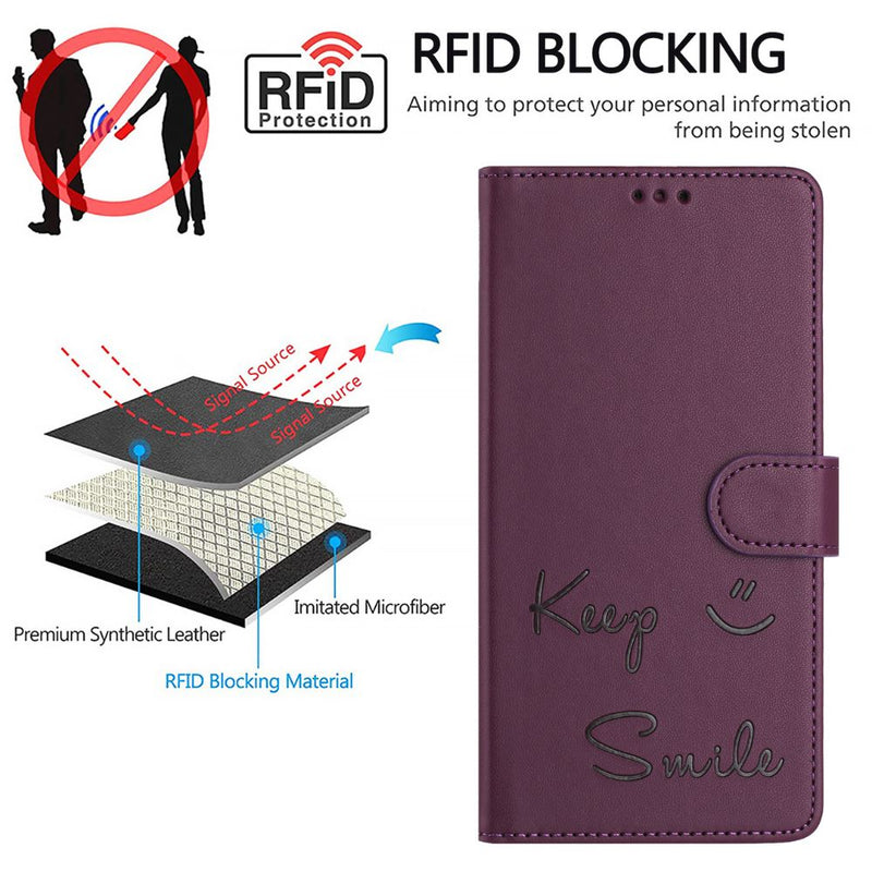 Load image into Gallery viewer, [With Card Slot] OPPO Reno 12 5G (CPH2625) - Fashion Smile PU Leather Wallet Series Stand Case With Lanyard
