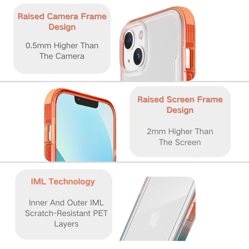 Load image into Gallery viewer, Apple iPhone 13/Pro/Pro Max Airbag Shockproof Transparent Essentials Series Case
