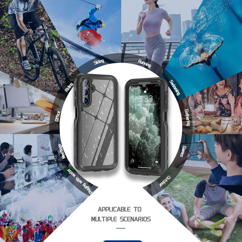 Load image into Gallery viewer, [A Series] Samsung Galaxy A34 5G (A346) - Redpepper IP68 Waterproof Heavy Duty Tough Armor Case
