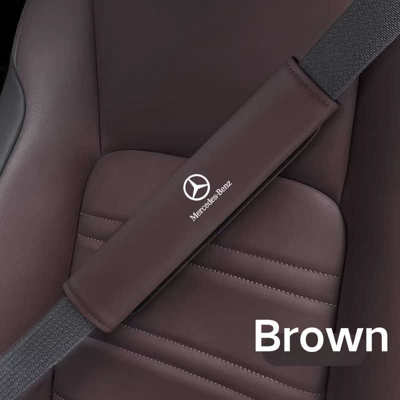 Load image into Gallery viewer, Mercedes-Benz Car Seat Belt Shoulder Pads for E-Class, A-Class, C-Class, S-Class, GLK, GLA, GLC, GLE
