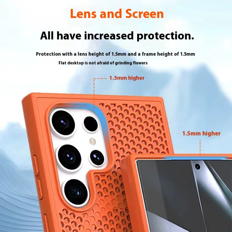 Load image into Gallery viewer, [Magsafe Compatible] Samsung Galaxy S22/Plus/Ultra - Honeycomb Magnetic Cooling Protective Case
