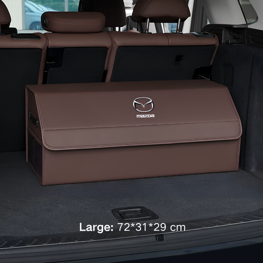 Mazda Microfiber Leather Car Trunk Storage Box for Mazda 6, Mazda 3, CX-30, Atenza, CX-4, CX-5