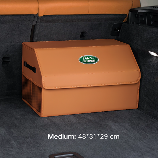 Land Rover Microfiber Leather Car Trunk Storage Box for Defender, Range Rover Sport, Evoque, Velar, Discovery 4/5, Freelander - i-Station Mobile Phone & Electronic Device Repair and Accessories