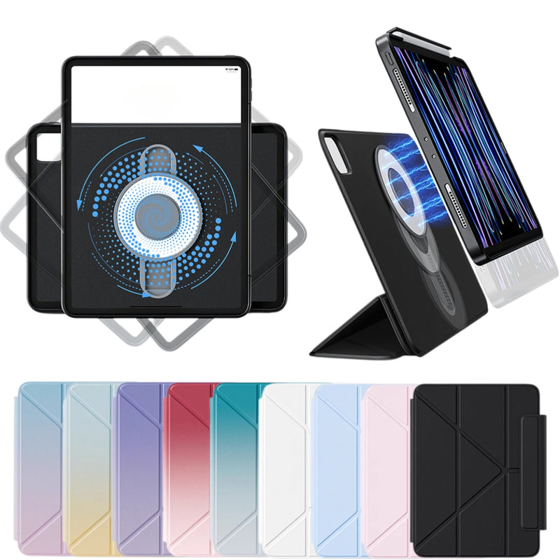 Load image into Gallery viewer, [Floating Track] [With Pen Slot] Apple iPad Pro 12.9&quot; 2018/2020/2021/2022 - Detachable Magnetic Shockproof Protective Case
