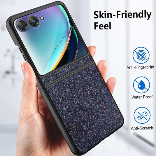 Motorola Razr 50/Ultra - Glitter Sparkly Silicone Full Coverage Shockproof Phone Case