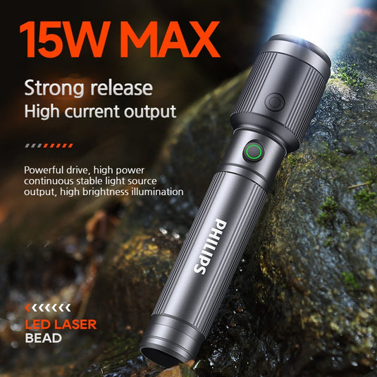 Philips Ultra-Bright Portable Outdoor LED Flashlight - i-Station Mobile Phone & Electronic Device Repair and Accessories