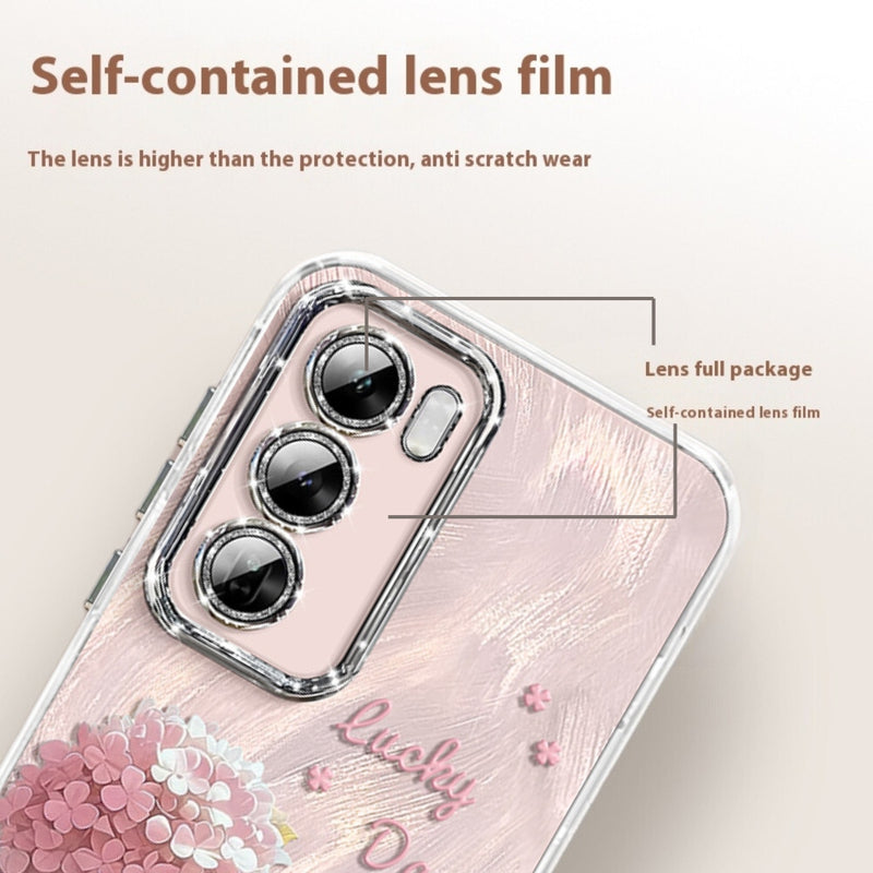 Load image into Gallery viewer, OPPO Reno12/Pro - Silk Bow Style Fashion Full Cover Anti Drop Phone Case
