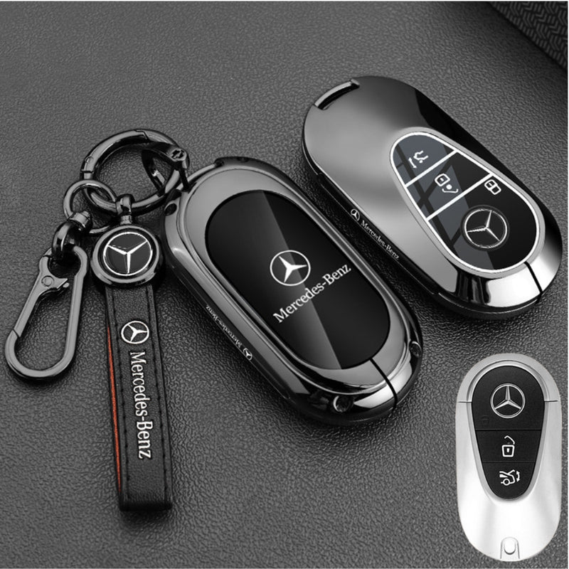 Load image into Gallery viewer, Mercedes Benz Stylish with Cool Shockproof Car Key Protective Case For Benz A, C, E, S, G-Class, GLA, GLB, GLC, GLE, GLS
