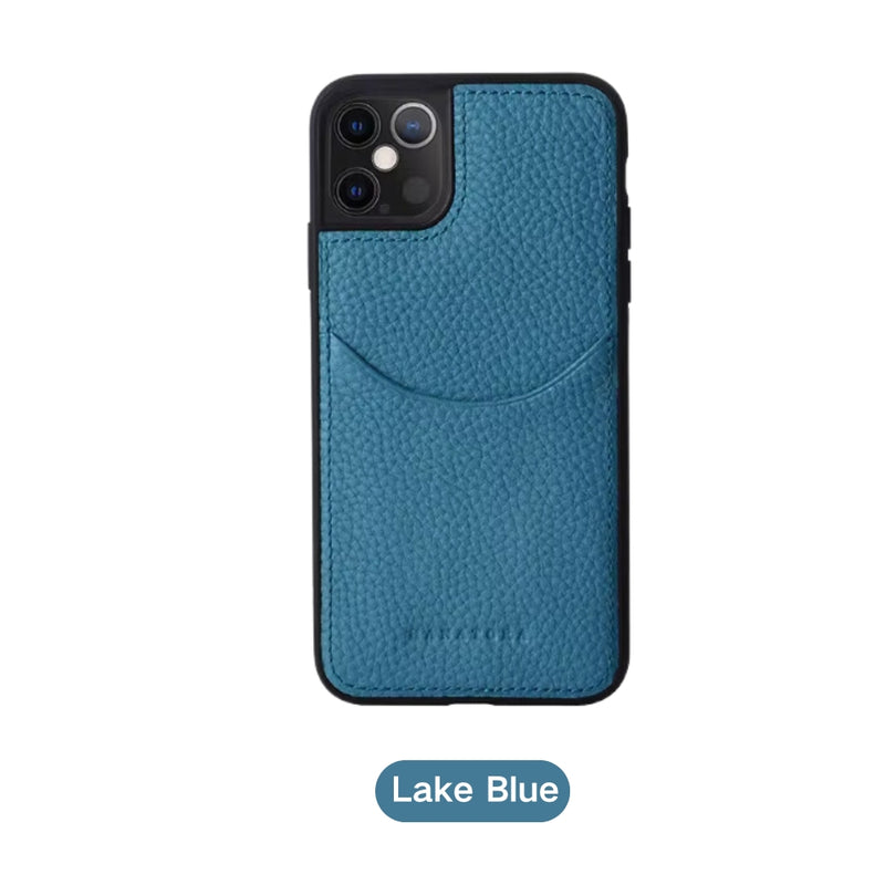 Load image into Gallery viewer, [With Card Slot] Apple iPhone 11/Pro/Max - Soft Shock Proof and Drop Resistant Genuine Leather Series Case
